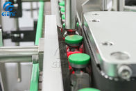 Liyofilize Toz Şişe Etiketleme Makinesi 20-90mm Kozmetik Cam Flakon Etiketleme Makinesi