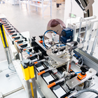Yatay Otomatik Shrink Sleeve Etiketleme Makinesi Küçük Ürünler Paketleme Makinesi