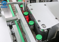 Siemens ile Yarı Otomatik Yuvarlak Şişe Cam Şişe Etiketleme Makinesi PLC