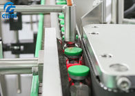 Farmasötik Plastik Cam Damlalıklı Şişe Etiketleme Makinesi 300pcs / Min
