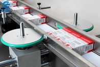 İlaç Hapı Karton Etiketleme Makinesi SS304 Dikdörtgen Köşe Etiketleme Makinesi