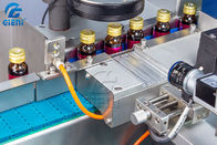 10-50mm Çaplı Cam Şişeler İçin Çift Kafalı Döner Etiketleme Makinesi