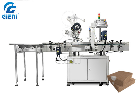 Üç Taraflı Kutu Köşe Etiketleme Makinesi İki Uçlu Karton Etiket Baskı Makinesi