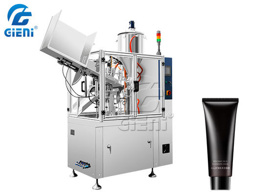 Su Soğutma Sistemli PLC Kontrol 50ML Kozmetik Tüp Dolum Makinesi